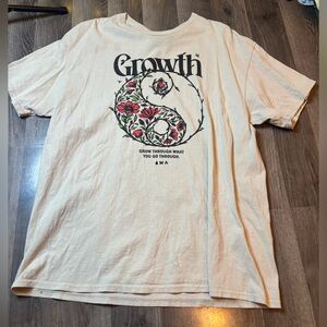 Women’s Beige Graphic Tee